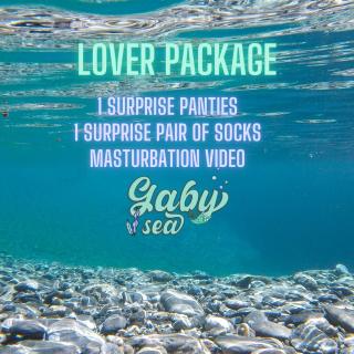 Lover package: panties socks video photo gallery by Gabysea