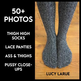 Thigh High Socks Photoset photo gallery by Lucy LaRue