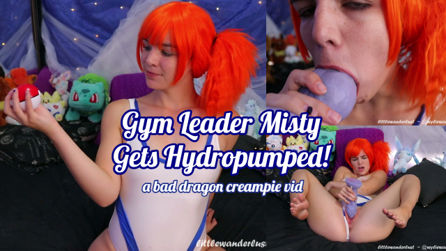 Misty Gets Hydropumped - (bad dragon creampie)