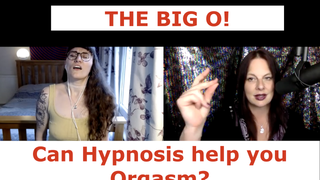 Demonstrating Hypnotic Orgasms with Sexual Freedom Hypnotherapist Kaz Riley