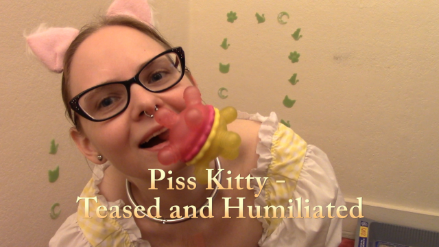 Piss Kitty: Teased and Humiliated